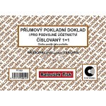 Baloušek Tisk PT032 Příjmový pokladní doklad PÚ číslovaný 1+1 – Hledejceny.cz