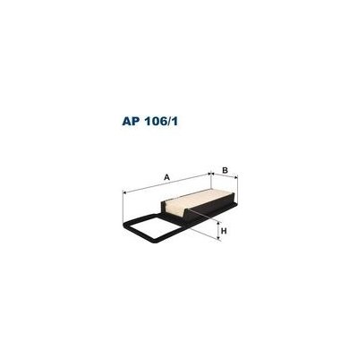Vzduchový filtr FILTRON AP 106/1 – Hledejceny.cz