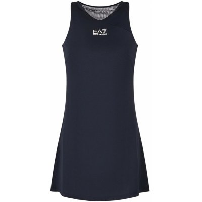 EA7 Woman Jersey Dress navy blue