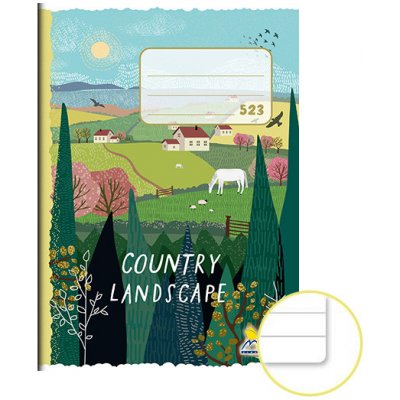 Notes sešit 523 A5 linka 12 mm – Zboží Dáma