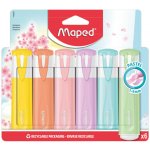 Maped 42558 Fluo Peps Pastel 6 ks – Zboží Živě