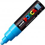 Uni Posca PC-7M light blue – Zboží Mobilmania
