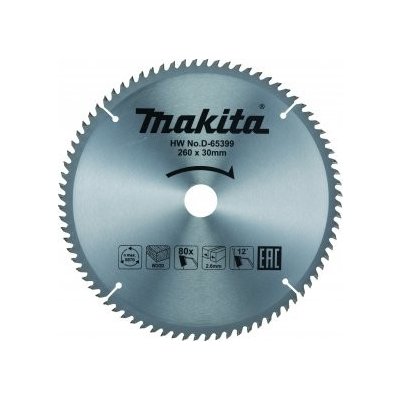 Makita D-65399 260mm x 30mm x 80 zubů pilový kotouč – Zboží Mobilmania