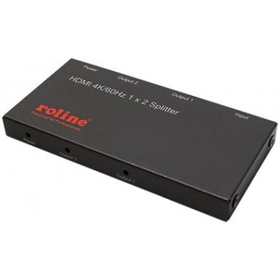 PremiumCord HDMI 2.0 splitter 1-4 porty, 4K x 2K/60Hz, FULL HD, 3D, černý KHSPLIT4F