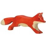 Holztiger Stojící liška zvířátko z lesa – Zboží Mobilmania