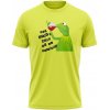Pánské Tričko MemeMerch tričko Kermit Bussines