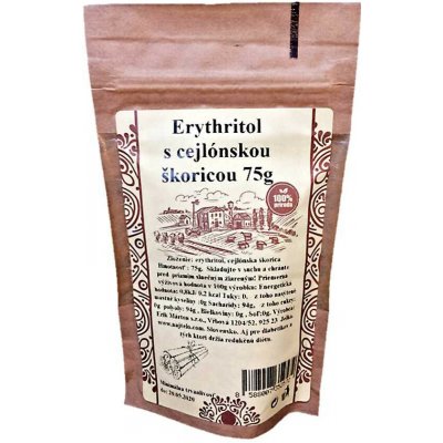 Najtelo Erythritol s cejlonskou skořicí 75 g – Zboží Dáma