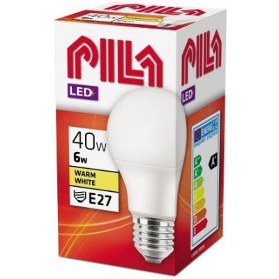 Pila LED žárovka A60 E27 40W 827 FR ND 470Lm matná – Hledejceny.cz