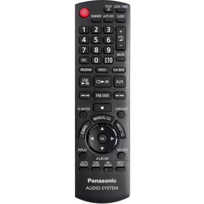 Dálkový ovladač Panasonic N2QAYB000500 – Hledejceny.cz