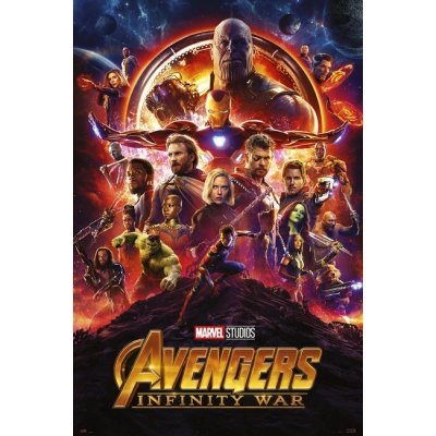 Plakát 61x91,5cm – Avengers: Infinity War - One Sheet – Zboží Dáma
