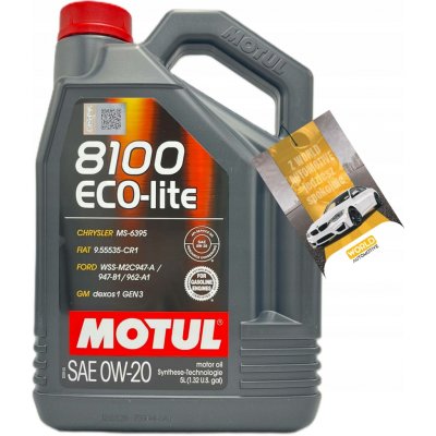 Motul 8100 Eco-lite 0W-20 5 l | Zboží Auto