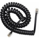 PremiumCord tk4rs-04b telefonní sluchátkový RJ-10 kroucený 4 žíly, 4m, černý – Zboží Mobilmania