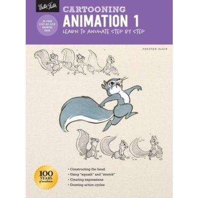 Cartooning: Animation 1 with Preston Blair: Learn to Animate Step by Step Blair PrestonPaperback – Zboží Mobilmania