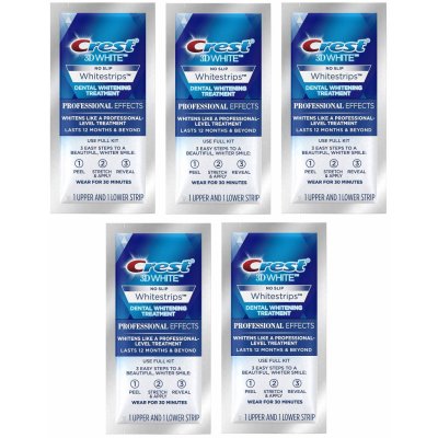 Procter & Gamble Crest 3D White Professional Effects bělící pásky 10 ks od  649 Kč - Heureka.cz