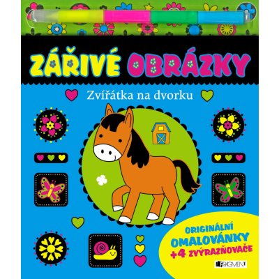 Zářivé obrázky - Zvířátka na dvorku