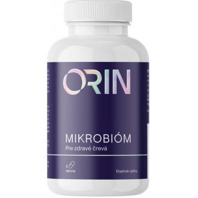 Orin Microbiome Boost pro energii střev 60 kapslí – Hledejceny.cz