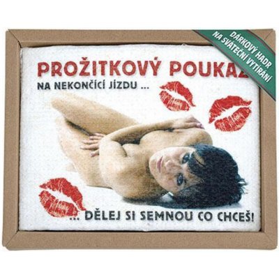 Hadr na sváteční vytírání Prožitkový poukaz – Zboží Dáma