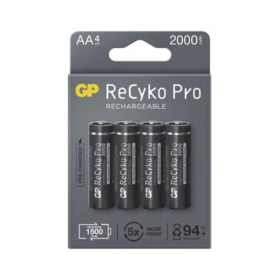 GP ReCyko Pro AA 4ks 1033224200