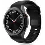 Tech-Protect Silicone Line na Samsung Galaxy Watch 4 / 5 / 5 Pro / 6 / 7 / FE, černý TEC313600 – Zboží Mobilmania