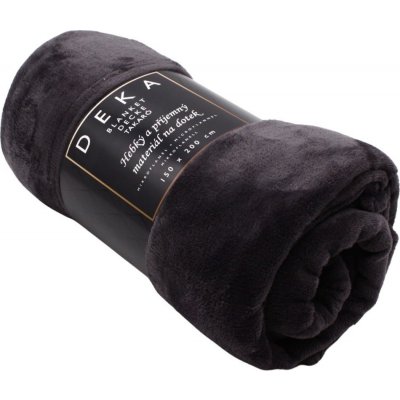 Home Elements Deka 220 GSM Tmavě šedá 150x200 – Sleviste.cz