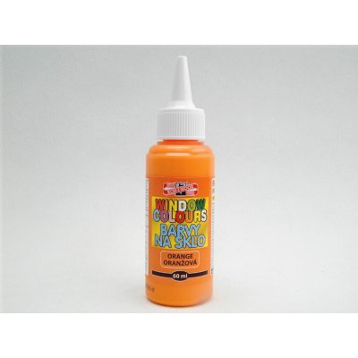 Barva na sklo oranžová 60ml – Sleviste.cz