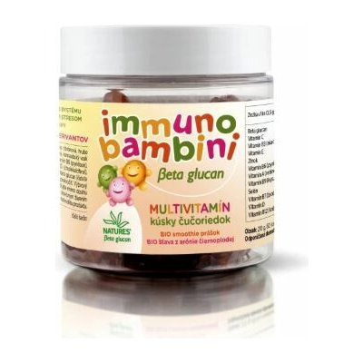 Natures Immuno Bambini Beta Glucan 30 ks – Hledejceny.cz