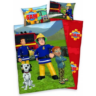 Herding povlečení Požárník Sam 247016 100 x 135 cm 40 x 60 cm – Sleviste.cz