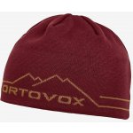 Ortovox Peak Beanie red malbec – Hledejceny.cz