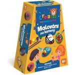Teddies Malování na kameny/oblázky s barvami se štětci v krabičce 14x15,5x4,5cm – Zboží Mobilmania