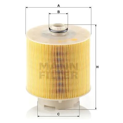 MANN FILTER Vzduchový filtr C 17 137/1 x – Hledejceny.cz
