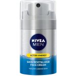 Nivea Active Energy Skin Revitalizer Face Cream - Energizující pleťový krém pro muže 50 ml