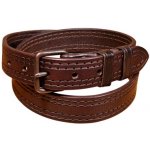 Zubíček Velmi silný kožený opasek zdobený basketem – Hledejceny.cz