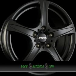 Ronal R55 9x19 5x112 ET30 matt black