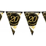 Fiestas Guirca Vlaječky číslo 20 černo-zlaté, 3 m – Sleviste.cz