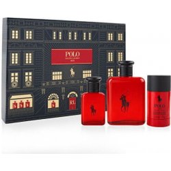 Ralph Lauren Polo Red - EDT 125 ml + EDT 40 ml + tuhý deodorant 75 ml