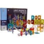 RKToys Magnetická svítící kuličková dráha 228 ks – Zboží Živě