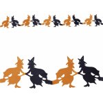 Widmann Papírová girlanda čarodějnice 3m – Sleviste.cz