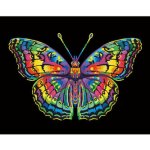 DIAMOND DOTZ Neon Motýl 45,70 x 35,50 cm – Hledejceny.cz