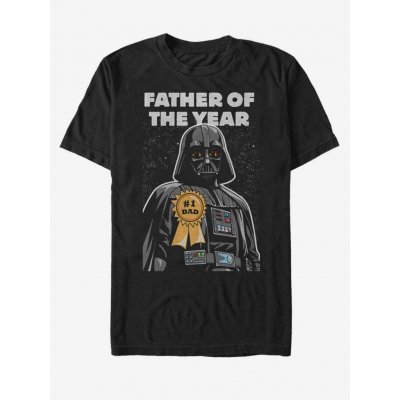 Darth Vader Father Of The Year Star Wars Triko ZOOT Fan černá – Zbozi.Blesk.cz