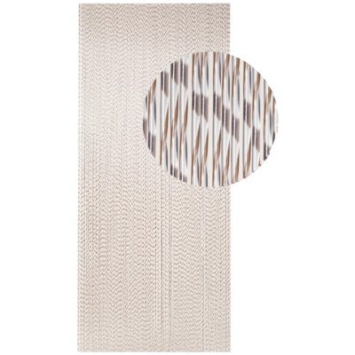 Závěs do dveří Degor Yris hnědý 90 x 210 cm – Hledejceny.cz