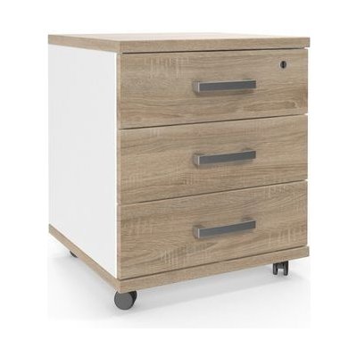 Extera Viva 58 x 49 x 48 cm dub sonoma/bílý 80253 – Hledejceny.cz