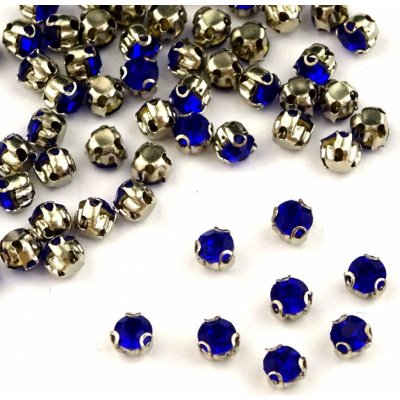 Našívací kamínky 3,2 mm tmavě modré – Hledejceny.cz