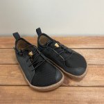 Pegres dětská kožená teniska BF33 černá – Zboží Dáma