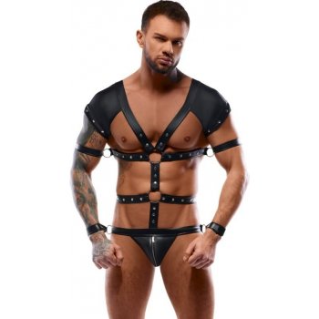 Svenjoyment Body Harness with Restrains 2150484 Black