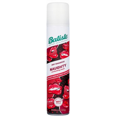 Suchý šampon pro každou barvu vlasů Batiste Dry Shampoo Naughty 200 ml – Zbozi.Blesk.cz