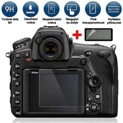 Tempered Glass tvrzené sklo pro Nikon D850 (67 x 51mm) – Zboží Živě