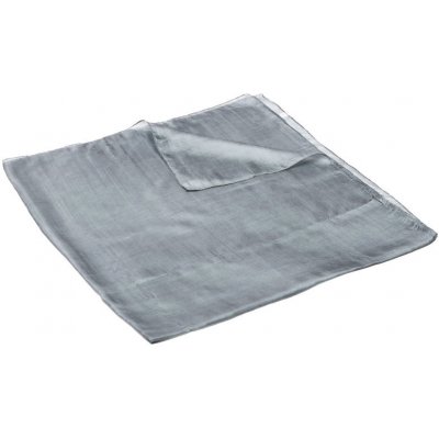 hedvábný šátek jednobarevný šedý – Zboží Dáma