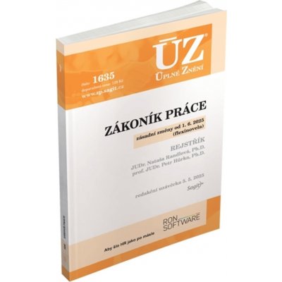 ÚZ 1635 Zákoník práce – Zboží Mobilmania