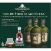 Rum Diplomático Reserva Exclusiva set 40% 3 x 0,7 l (dárkové balení 3 sklenice)