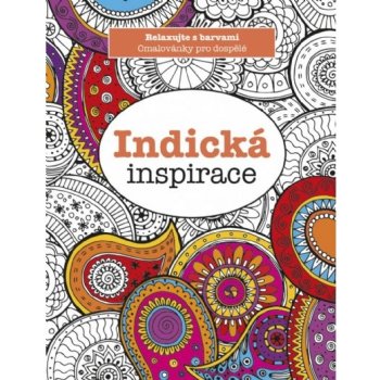 Indická inspirace omalovánky Julie Anson